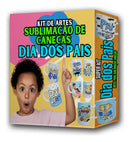 Pack Dia Dos Pais Com Mais De 100 Artes Para Canecas