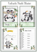 Caderneta De Vacina Pandinha Menino - Arquivo Digital