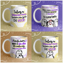 Kit Artes Caneca Flork Frases Engraçadas Feed + Jpg