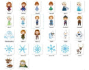 Kit Digital Frozen Aquarela Png