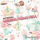 Kit Digital Menina Primavera 1