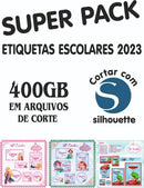 Arquivo Digital Etiqueta Escolar Personal + De 480 Modelos