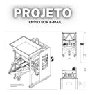 Projeto Máquina De Fazer Blocos Pneumática Concreto Tijolo