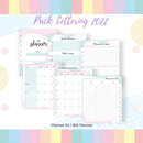 Arquivo Digital Planners Candy Lettering 2022