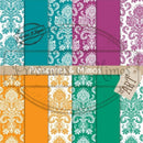 Kit Digital Papel Scrapbook - Joias