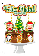 Arquivo De Corte Topo De Bolo Natal 142 Studio