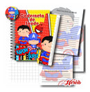 Arquivo Digital Capa De Caderneta De Vacina Super Heróis