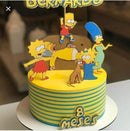 Arquivo Corte Topo de Bolo Simpsons