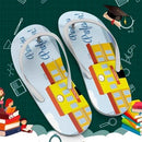Estampas Sublimação Chinelos Sandálias Dia Dos Professores
