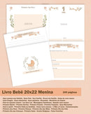 Arquivo Digital 648 Capas Livro Do Bebê E Caderneta De Saúde