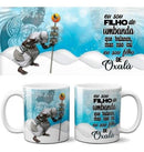 Pack Artes Canecas Umbanda Orixás Estampas
