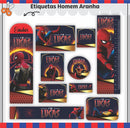 Kit Escolar Homem Aranha - Arquivo Digital