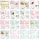 Arquivo Digital Kit Cadernetas Vacina Álbum Bebê Mêsversário