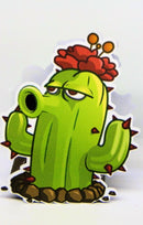 Arquivo De Corte Silhouette Plant Vs Zombie 1