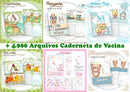 Pacote  Completo De Artes Para Caderneta De Vacinas