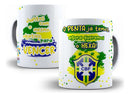 9 Artes Caneca Brasil 2022 Copa Do Mundo Catar Editável