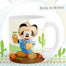 Encadernação Infantil Horta Do Mickey - Arquivo Digital