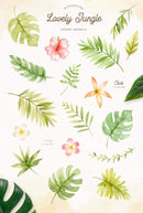 Kit Digital África Safari Aquarela