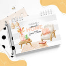 Mini Planner Abstrato - Arquivo Digital