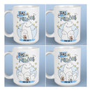 Kit Digital Flork Dia Pais Artes Caneca Ilustrações Frases