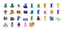 Kit Digital Rainbow Friends - Roblox
