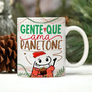 Pack Arte Caneca Bento Flork Natal 15 Arquivo Editável + Png