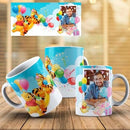 Estampas Canecas Aniversário Infantil Disney Editáveis Pdf