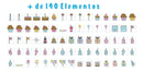 Kit Digital Flork Aniversário