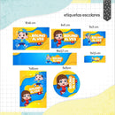 Arquivo Etiqueta Escolar Luca 2 Studio Pdf Png Dxf
