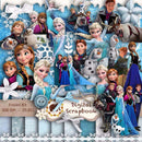 Kit Papel Digital Frozen 01