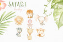 Kit Digital África Safari Aquarela 4