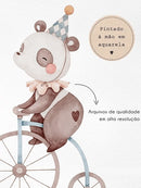 Kit Digital Circo Aquarelado