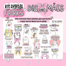 Arquivo Digital Sublimação Flork Bento Dia Das Mães Lt10 Png