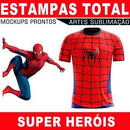Artes Sublimação Total Heróis Mockups Estampas Prontas Corel