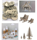 Novo Pack Pacote Vetor Natal 200 P Corte Em Cnc Laser