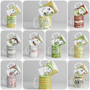 PACK DIGITAL SUBLIMAÇÃO CANECAS FLORK DETOX