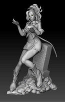 Beetlejuice Girl Stl Obj Para Impresión 3d