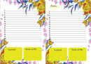 Arquivo Digital Miolo De Agenda Floral 2023 07