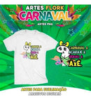 Pacote Estampas Flork Carnaval Artes Png