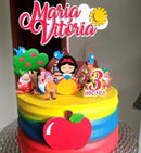 Arquivo Corte Topo de bolo BRANCA DE NEVE BABY