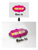 180+ Mockup De Logomarca Logo 3d + Brinde