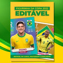 Arquivo Digital Figurinha Da Copa 2022 Pdf E Corel Editável