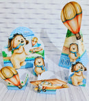 Kit Festa Só Um Bolinho Urso Aviador - Arquivo Digital