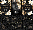 Pack  600 Kit  De Placas Quadros Decorativos + Bônus