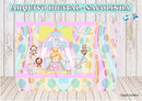 Arquivo Digital Sacolinha Circo Rosa Jpeg/pdf