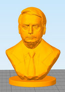 Arquivos Stl P/ Impressão 3d Com 5 Arquivos Do Bolsonaro