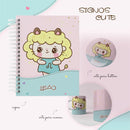 Arquivo Encadernação Agenda Planner Lettering Marta