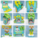 Pack de Arquivos de Corte Pool Party Menino 4 Kits - Studio e PDF