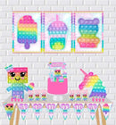Arquivo De Corte  Pop It Rosa 2 -studio E Pdf