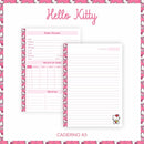 Encadernação Escolar Hello Kitty - Arquivo Digital